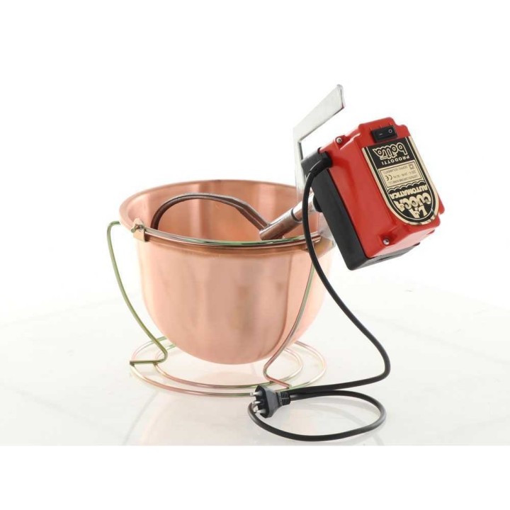 NuovaFac Cuoca Automatica polentakattila, kupari, 4 l, 24 W, 220 V