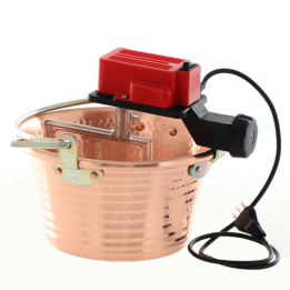 NuovaFac Cuoca Automatica 4 l kuparikattila polentalle 5 W induktio