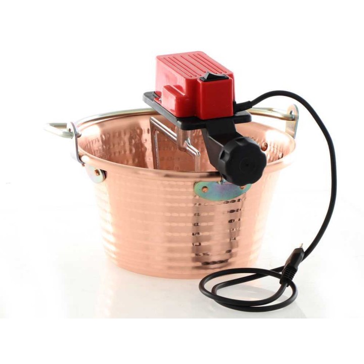 NuovaFac Cuoca Automatica 4 l kuparikattila polentalle, 5 W, induktio