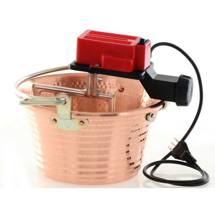 NuovaFac Cuoca Automatica 4 l kuparikattila polentalle, 5 W, induktio