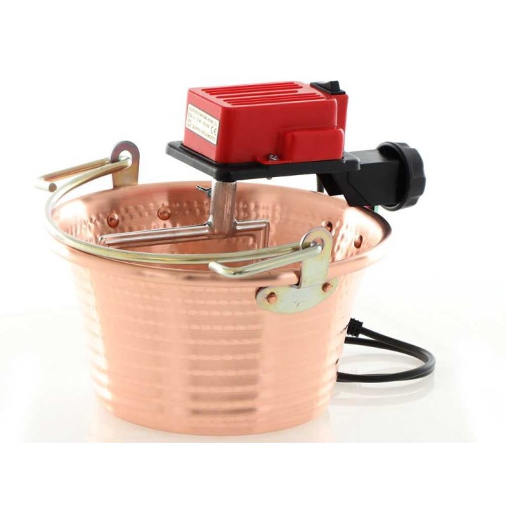 NuovaFac Cuoca Automatica 4 l kuparikattila polentalle, 5 W, induktio