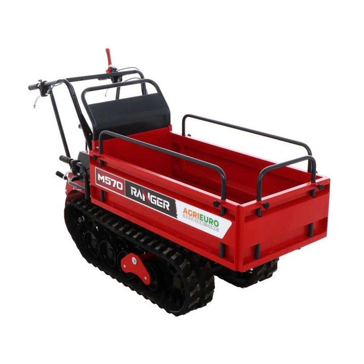 RANGER M570 telavetoinen moottorikärry, Honda GX200, 500 kg, pidennettävä kuormatila