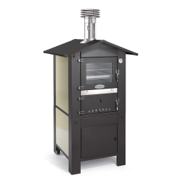 Fontana ITALIA PREMIUM puulämmitteinen ulkouuni 57 42 cm 3 tasoa