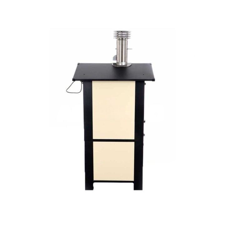 Fontana ITALIA PREMIUM puulämmitteinen ulkouuni 57 × 42 cm, 3 tasoa