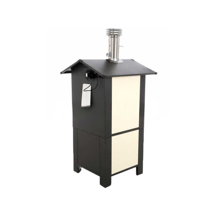 Fontana ITALIA PREMIUM puulämmitteinen ulkouuni 57 × 42 cm, 3 tasoa