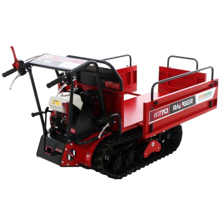RANGER M570-E telaketjusiirtovaunu, Honda GX200, 6,5 HP, sähköinen käynnistys