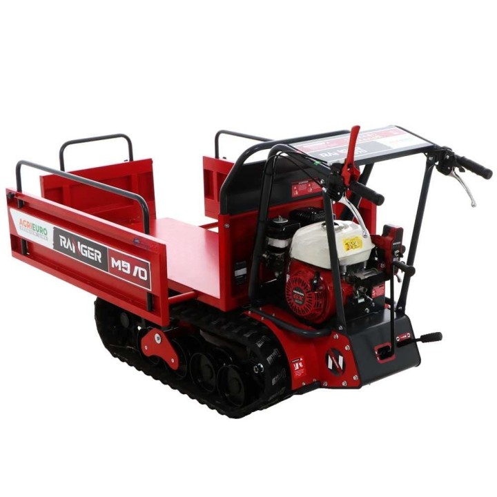 RANGER M570-E telaketjusiirtovaunu, Honda GX200, 6,5 HP, sähköinen käynnistys