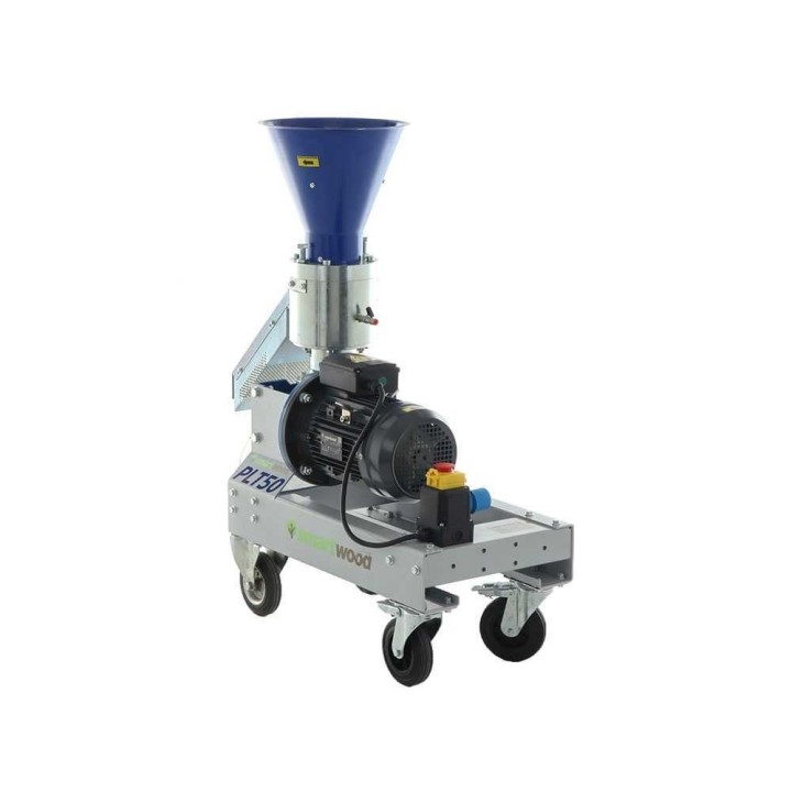 Smartwood PLT-50 pellettikone, 3 HP, 230 V, 30–50 kg/h