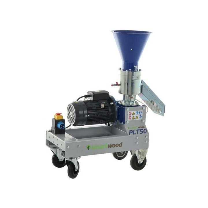 Smartwood PLT-50 pellettikone, 3 HP, 230 V, 30–50 kg/h