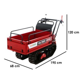 Ranger M570 H E telaketjukuljetin Honda GX200 sähkökäynnistys 500 kg