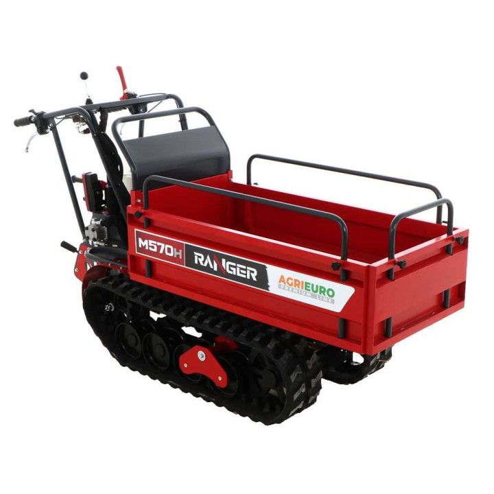 Ranger M570 H-E telaketjukuljetin, Honda GX200, sähkökäynnistys, 500 kg