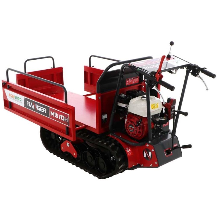 Ranger M570 H-E telaketjukuljetin, Honda GX200, sähkökäynnistys, 500 kg