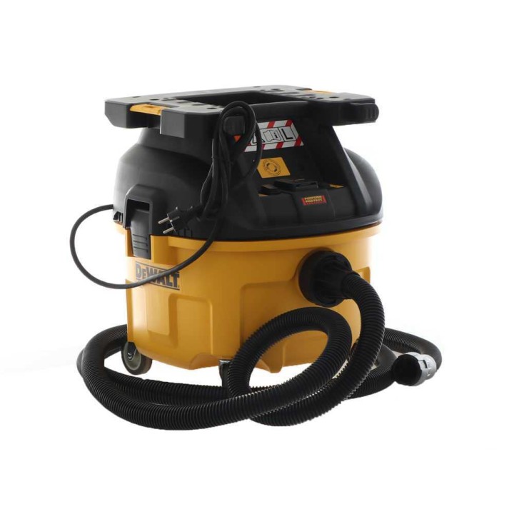 DeWalt DWV901LT-QS työmaaimuri, kuiva- ja märkäimurointi, 30 l, 1 400 W
