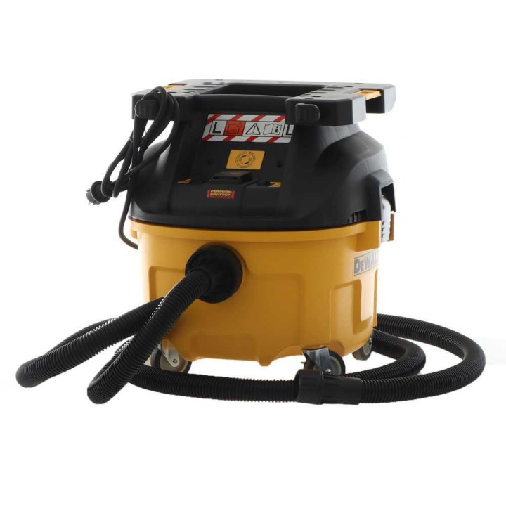 DeWalt DWV901LT-QS työmaaimuri, kuiva- ja märkäimurointi, 30 l, 1 400 W