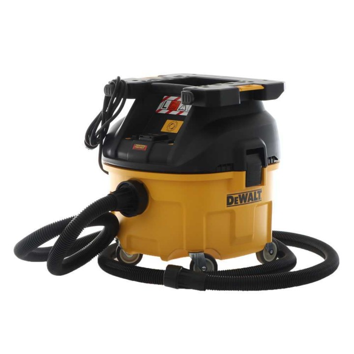 DeWalt DWV901LT-QS työmaaimuri, kuiva- ja märkäimurointi, 30 l, 1 400 W