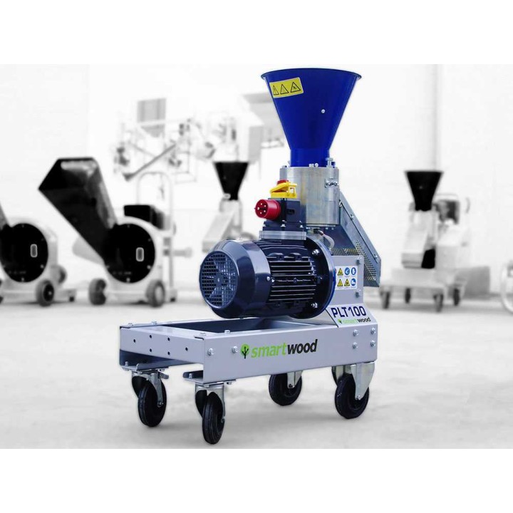 Smartwood PLT-100 sähköpellettikone, kolmivaiheinen 400 V, 60–70 kg/h