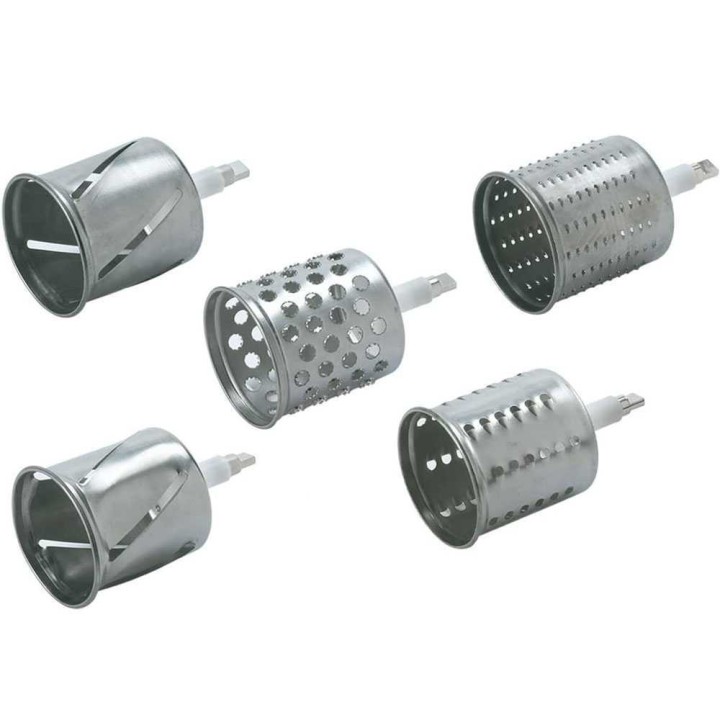 Kenwood KAX643ME vihannesleikkurilisälaite, 5 rullaa planetaarisille yleiskoneille