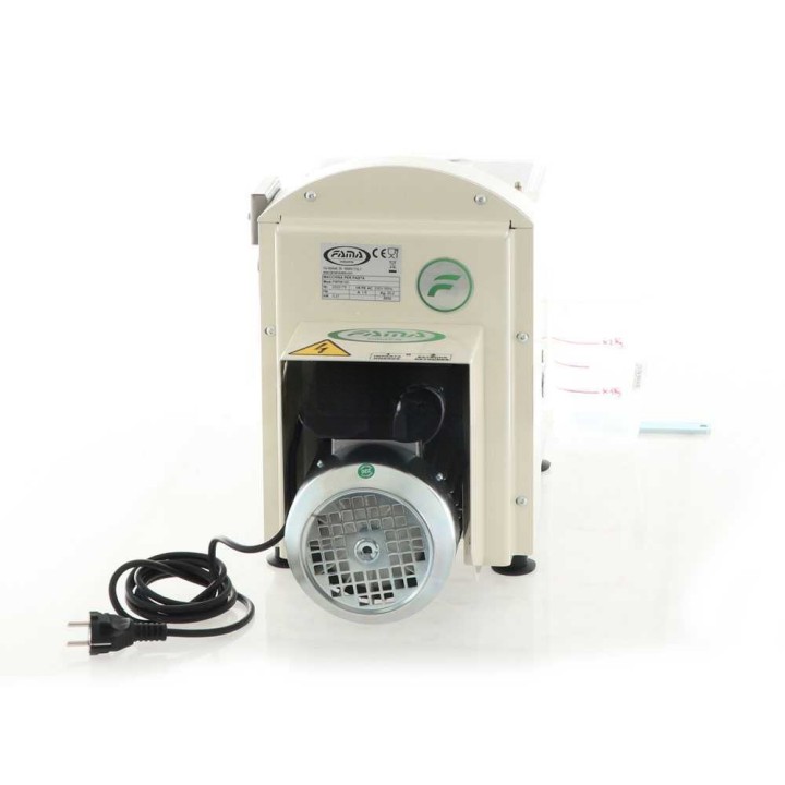Fama Industrie Media 2-in-1-pastakone, 370 W, 230 V, enintään 8 kg/h