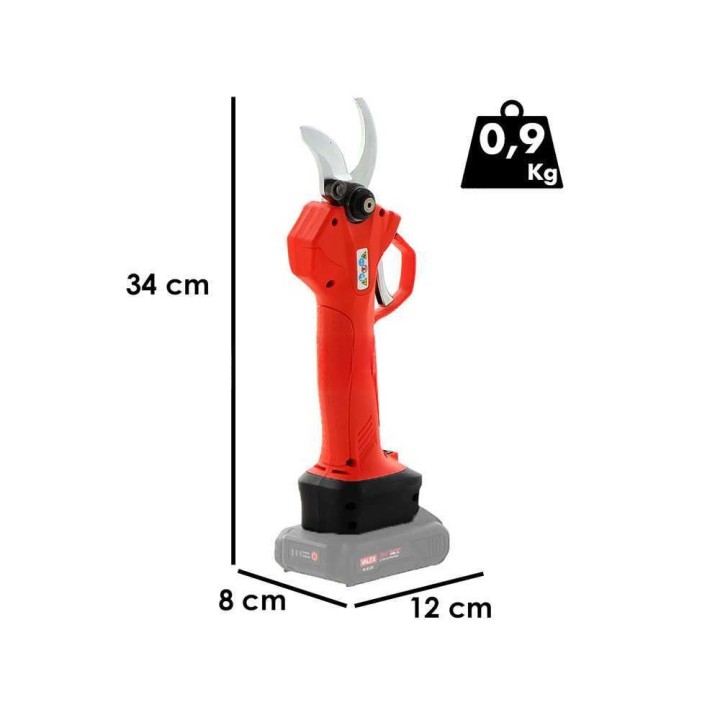 Valex M-FPB18 akkukäyttöiset oksasakset, 18 V, 35 mm, ilman akkua ja laturia