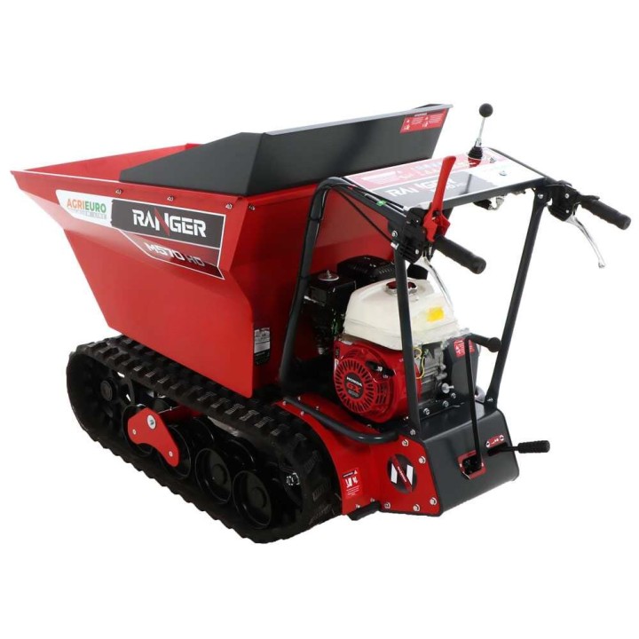 RANGER M570 HD telaketjudumper, Honda GX200, 6,5 HP, 500 kg, hydraulinen kippaus
