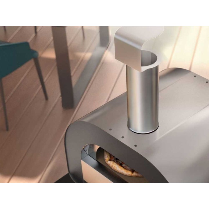 Fontana Maestro 60 kaasupizzauuni, 9 kW, 2 pizzaa, ulkokäyttöön