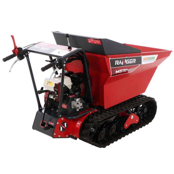 Ranger M570 HD-E telaketjudumppperi, Honda GX200, 6,5 HP, sähköinen käynnistys