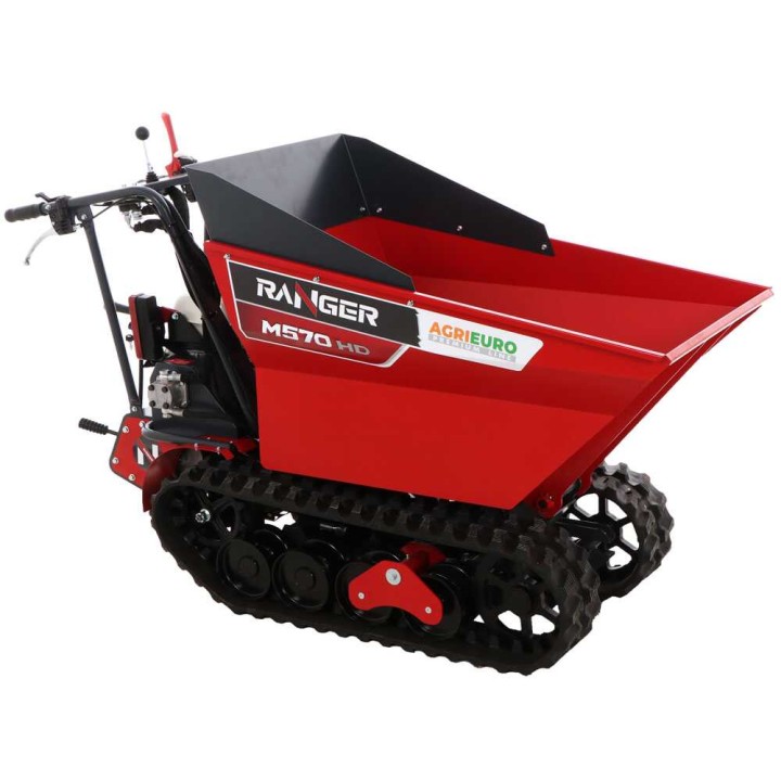 Ranger M570 HD-E telaketjudumppperi, Honda GX200, 6,5 HP, sähköinen käynnistys