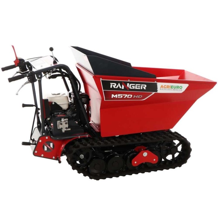 Ranger M570 HD-E telaketjudumppperi, Honda GX200, 6,5 HP, sähköinen käynnistys