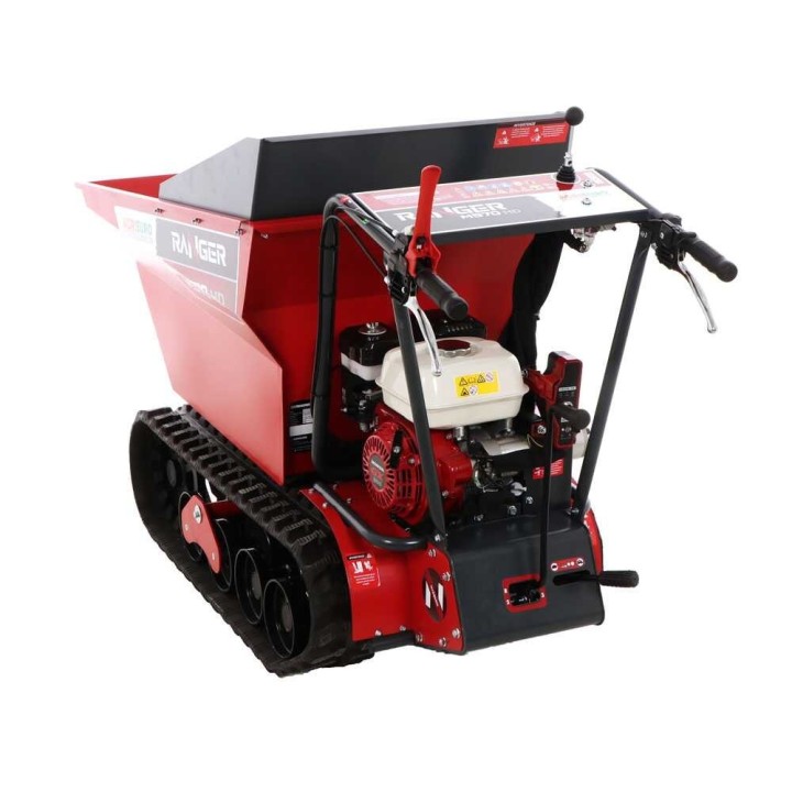 Ranger M570 HD-E telaketjudumppperi, Honda GX200, 6,5 HP, sähköinen käynnistys