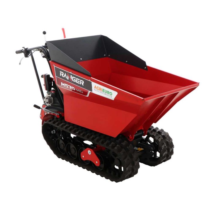 Ranger M570 HD-E telaketjudumppperi, Honda GX200, 6,5 HP, sähköinen käynnistys
