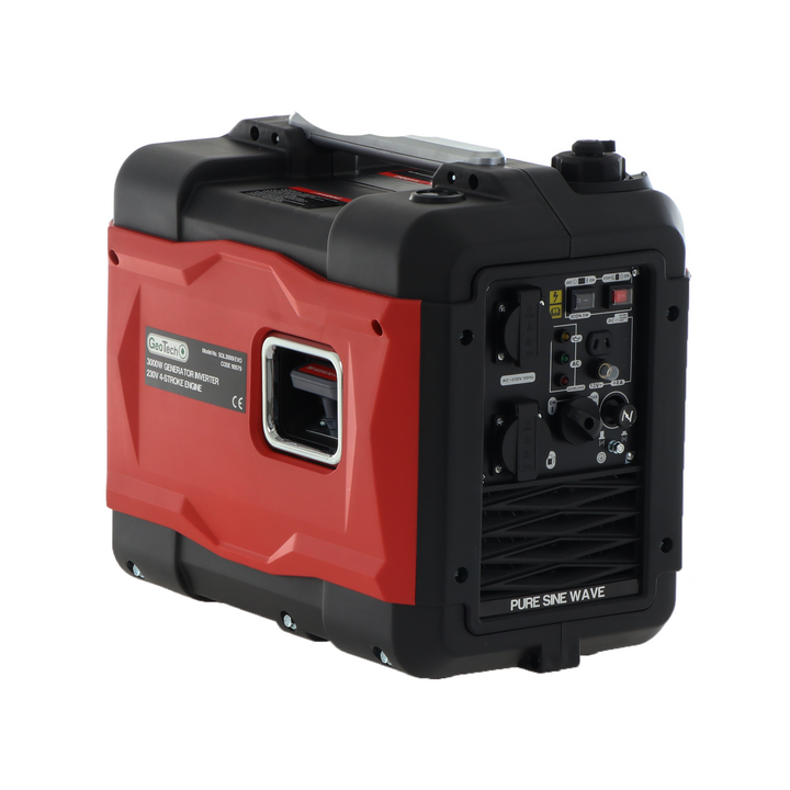 GeoTech SQL3000i EVO invertterigeneraattori 2 9 kW 230 V bensiini