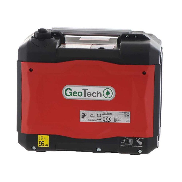 GeoTech SQL3000i EVO invertterigeneraattori, 2,9 kW, 230 V, bensiini