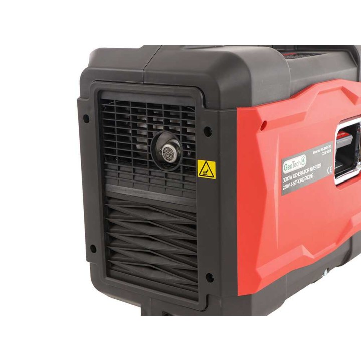 GeoTech SQL3000i EVO invertterigeneraattori, 2,9 kW, 230 V, bensiini