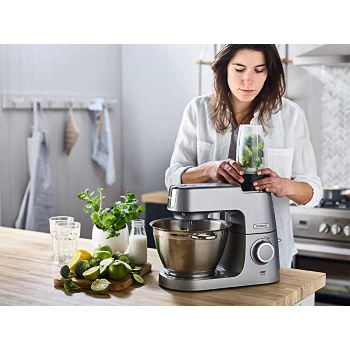 Kenwood KAH740PL tehosekoitinlisäosa yleiskoneeseen, ruostumattomat terät