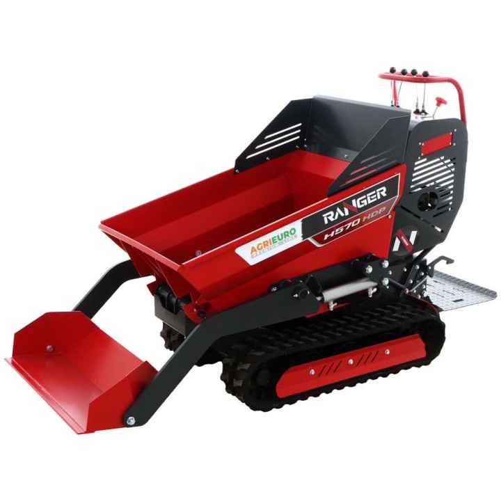 RANGER H570 HDP tela-alustainen dumper, Honda GX200, hydrostaattinen vaihteisto, 500 kg