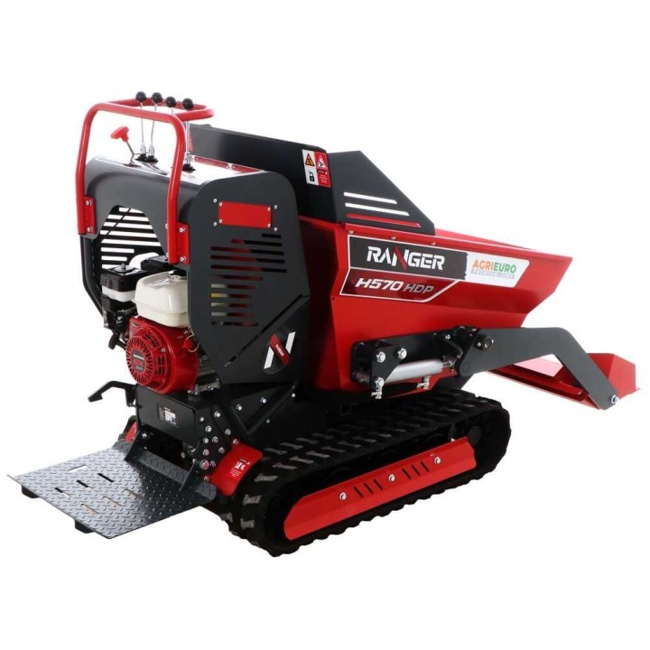 RANGER H570 HDP tela-alustainen dumper, Honda GX200, hydrostaattinen vaihteisto, 500 kg