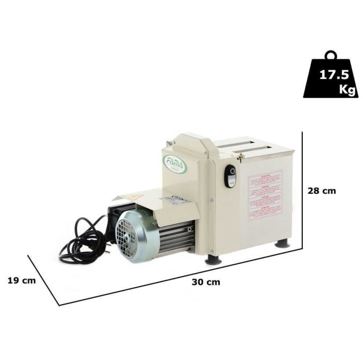 Fama MINI pastakone vaivaamiseen ja pursotukseen, 300 W, 230 V
