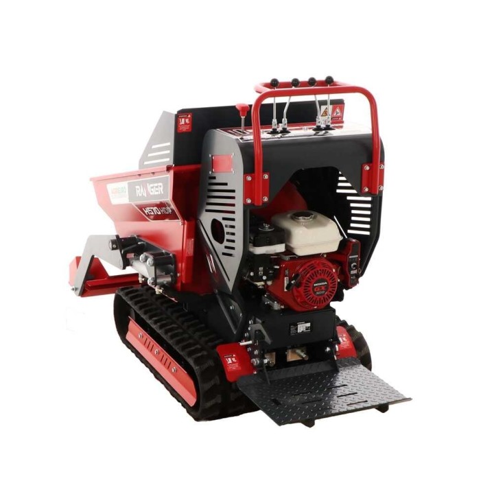 Ranger H570 HDP-E telavetoinen dumpp erikärry, Honda GX200, 6,5 HP, 500 kg