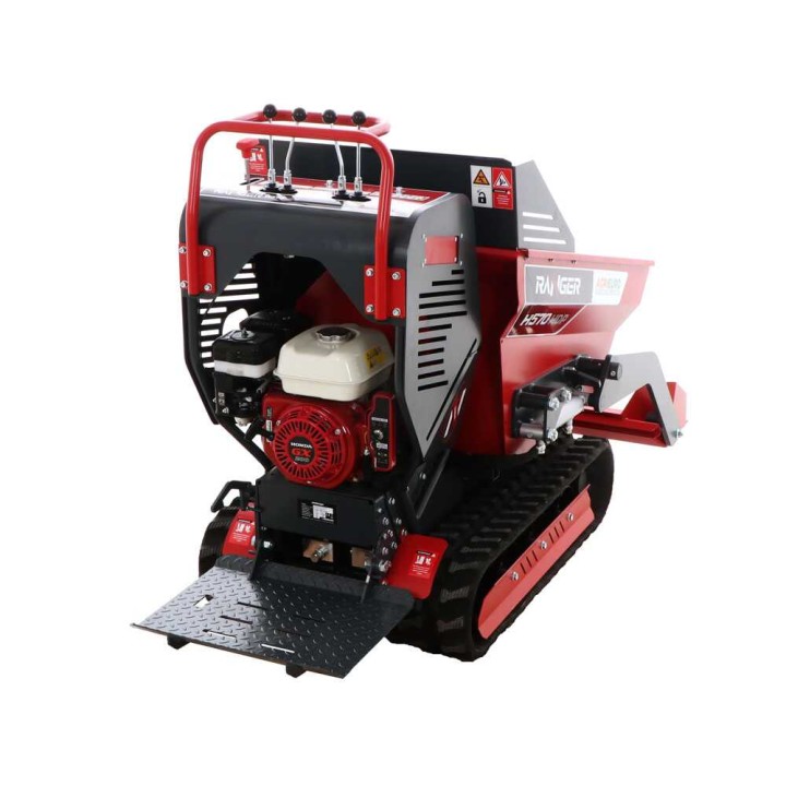 Ranger H570 HDP-E telavetoinen dumpp erikärry, Honda GX200, 6,5 HP, 500 kg