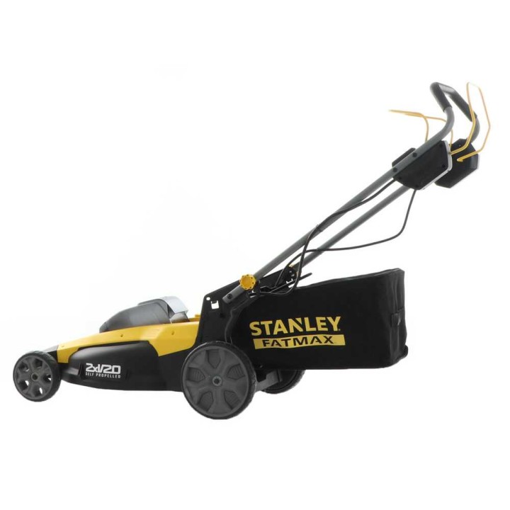 Stanley SFMCMWS251M-QW akkuruohonleikkuri, 36 V, 49,5 cm, 2 × 4 Ah