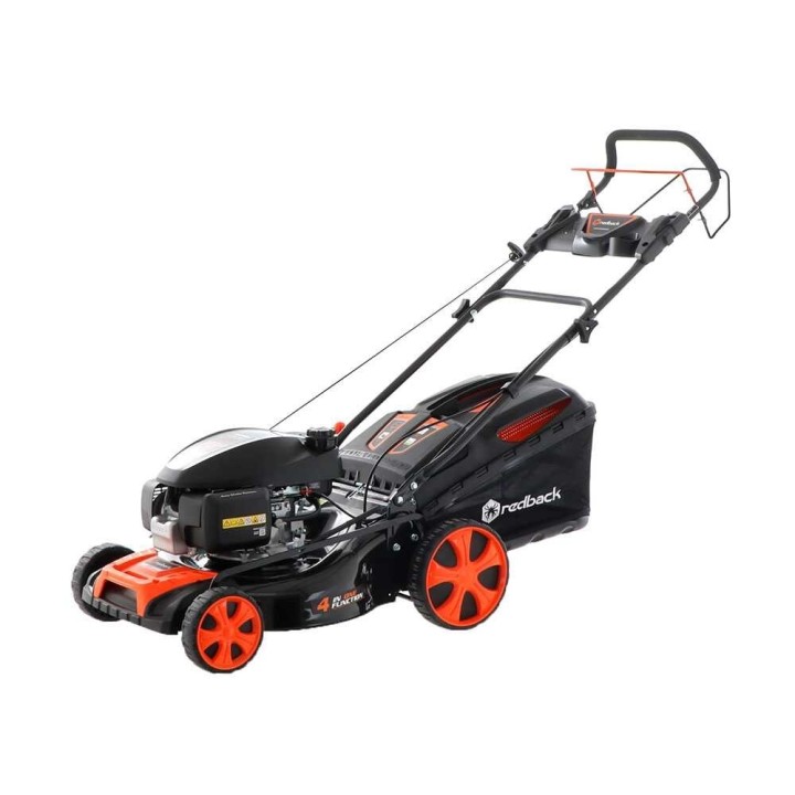 Redback S511VHY 4-in-1-bensiiniruohonleikkuri, Honda GCVx200, 6,5 HP, 50 cm