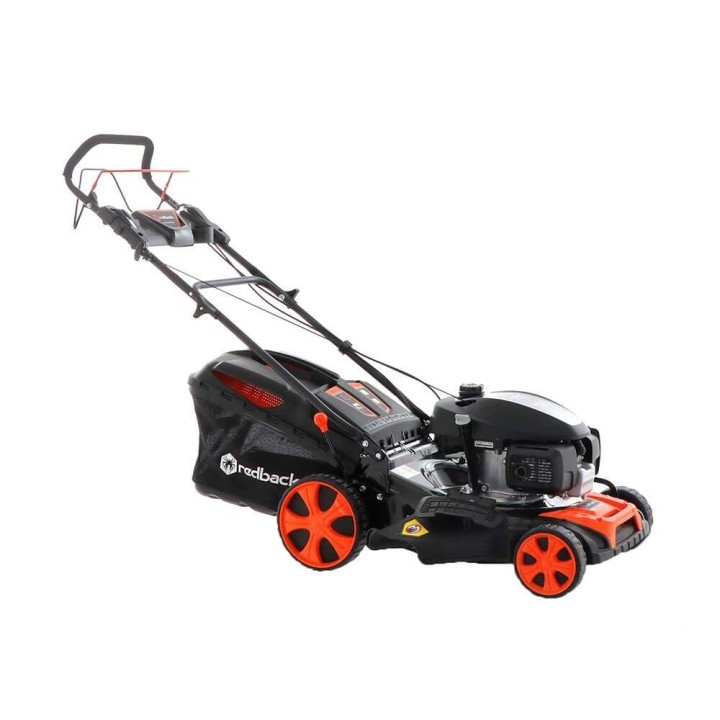 Redback S511VHY 4-in-1-bensiiniruohonleikkuri, Honda GCVx200, 6,5 HP, 50 cm