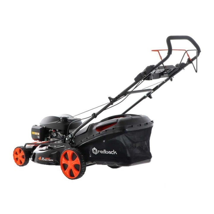 Redback S511VHY 4-in-1-bensiiniruohonleikkuri, Honda GCVx200, 6,5 HP, 50 cm