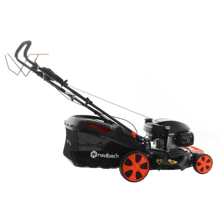 Redback S511VHY 4-in-1-bensiiniruohonleikkuri, Honda GCVx200, 6,5 HP, 50 cm