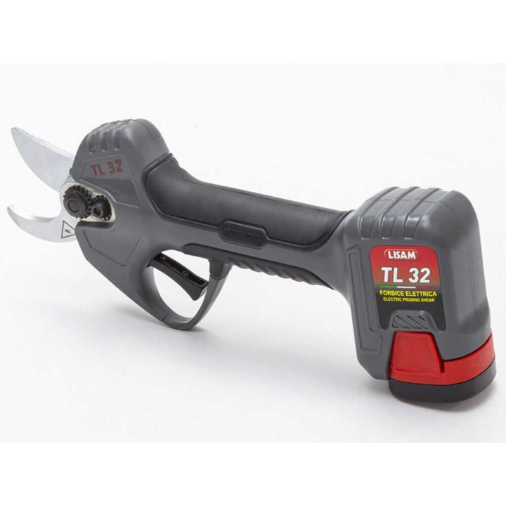 Lisam TL 32 -sähköoksasakset, 2 × 16,8 V 2,5 Ah, leikkaus 32 mm