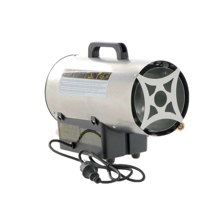 Kemper 65311 INOX kaasukäyttöinen kuumailmageneraattori, 10 kW, 230 V