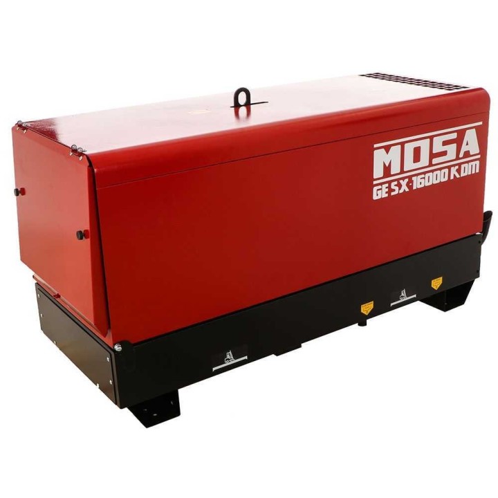 MOSA GE SX 16000 KDM dieselgeneraattori, 14,4 kW, yksivaiheinen, ATS