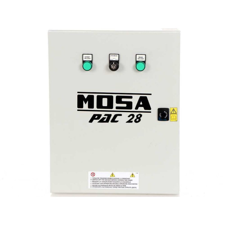MOSA GE SX 16000 KDM dieselgeneraattori, 14,4 kW, yksivaiheinen, ATS