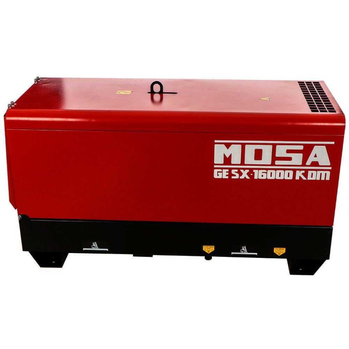 MOSA GE SX 16000 KDM dieselgeneraattori, 13 kW, 14,4 kW, 230 V