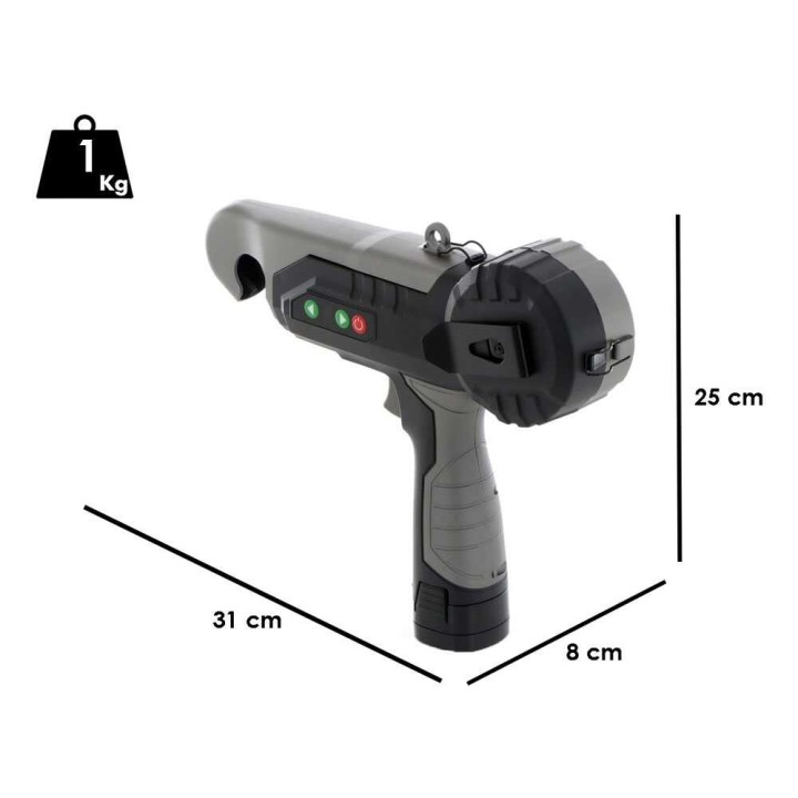 Lisam LG 25 akkukäyttöinen sidontalaite, 25 mm, 2 × 16,8 V 2 Ah